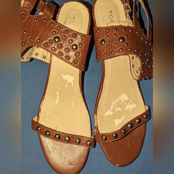 Torrid Ankle Studded Chunky Sandals 12 - Picture 4 of 13